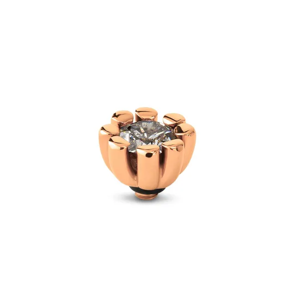 Steentjes>Melano Jewelery Melano Twisted Huggie Steentje