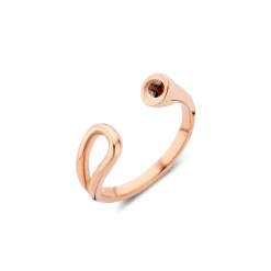 Ringen>Melano Jewelery Melano Twisted Open Loop Ring
