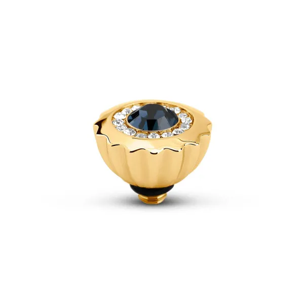 Steentjes>Melano Jewelery Melano Twisted Ribbed Cz Steentje