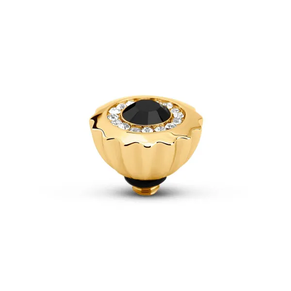 Steentjes>Melano Jewelery Melano Twisted Ribbed Cz Steentje