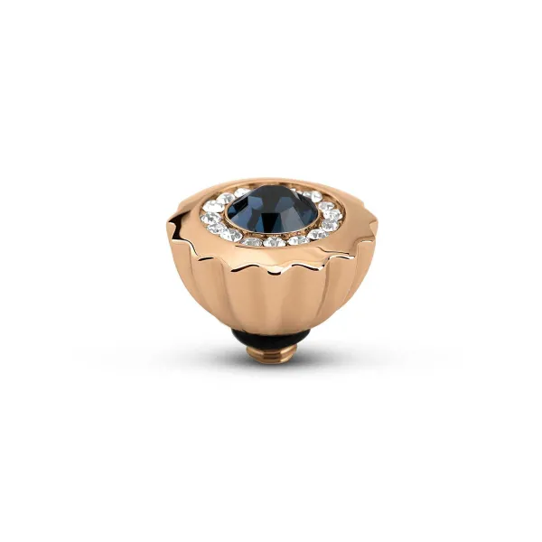 Steentjes>Melano Jewelery Melano Twisted Ribbed Cz Steentje