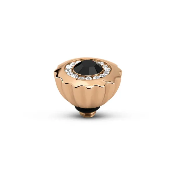 Steentjes>Melano Jewelery Melano Twisted Ribbed Cz Steentje