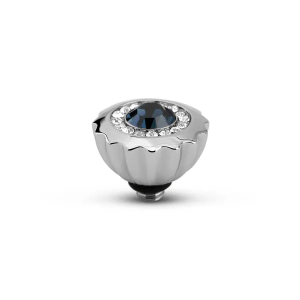 Steentjes>Melano Jewelery Melano Twisted Ribbed Cz Steentje