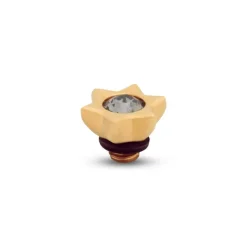 Steentjes>Melano Jewelery Melano Twisted Star Cz Steentje