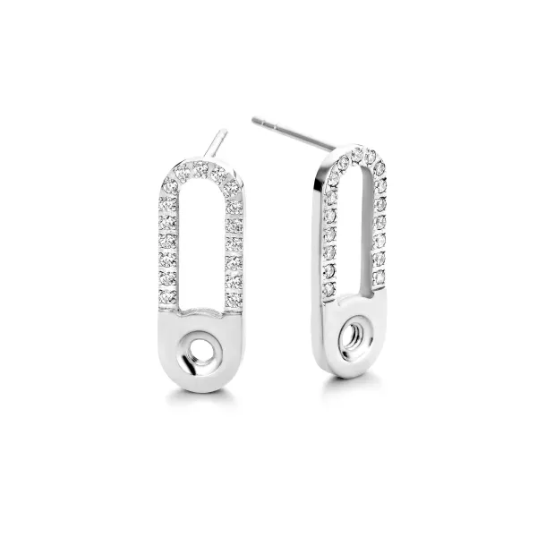 Oorbellen>Melano Jewelery Melano Twisted Tedd Cz Oorbellen