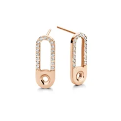 Oorbellen>Melano Jewelery Melano Twisted Tedd Cz Oorbellen