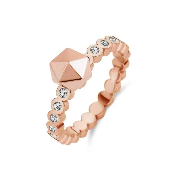 Ringen>Melano Jewelery Melano Twisted Wave Cz Ring