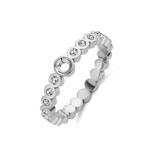 Ringen>Melano Jewelery Melano Twisted Wave Cz Ring