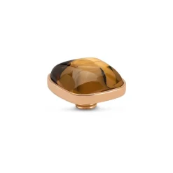Steentjes>Melano Jewelery Melano Vivid Bulb Square Steentje