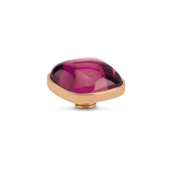 Steentjes>Melano Jewelery Melano Vivid Bulb Square Steentje
