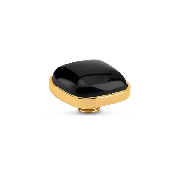 Steentjes>Melano Jewelery Melano Vivid Bulb Square Steentje