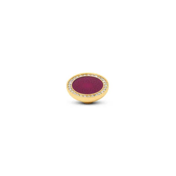 Steentjes>Melano Jewelery Melano Vivid Engraved Resin Cz Steentje