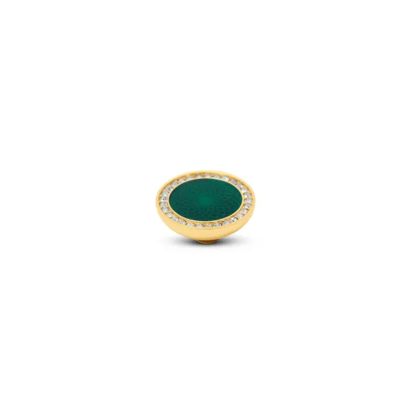 Steentjes>Melano Jewelery Melano Vivid Engraved Resin Cz Steentje