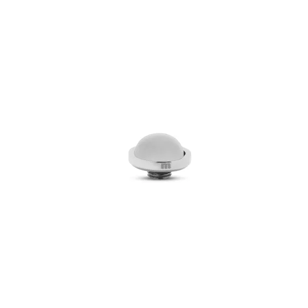 Steentjes>Melano Jewelery Melano Vivid Frosted Glass Steentje