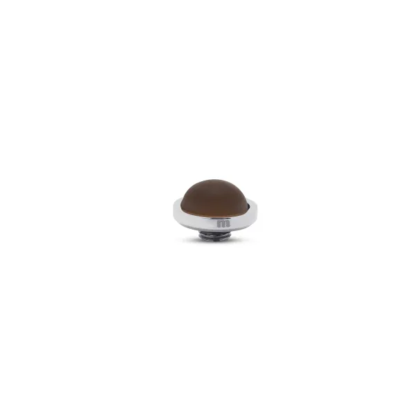 Steentjes>Melano Jewelery Melano Vivid Frosted Glass Steentje