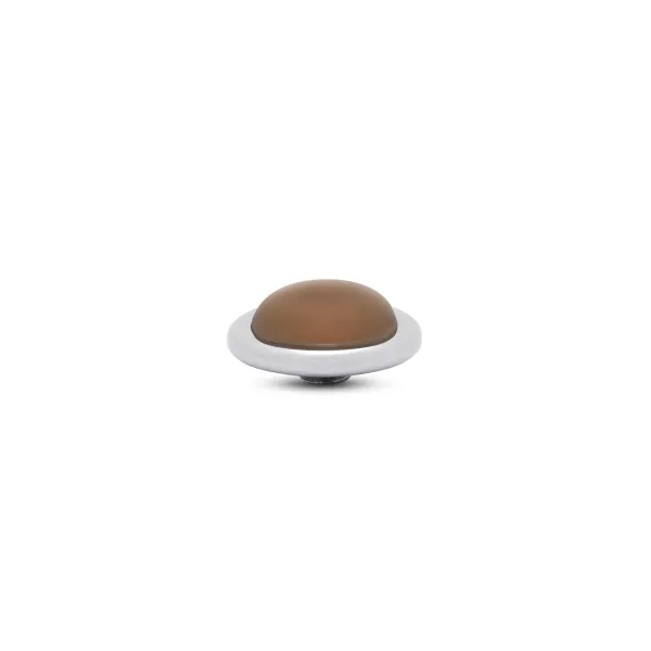 Steentjes>Melano Jewelery Melano Vivid Frosted Round Steentje