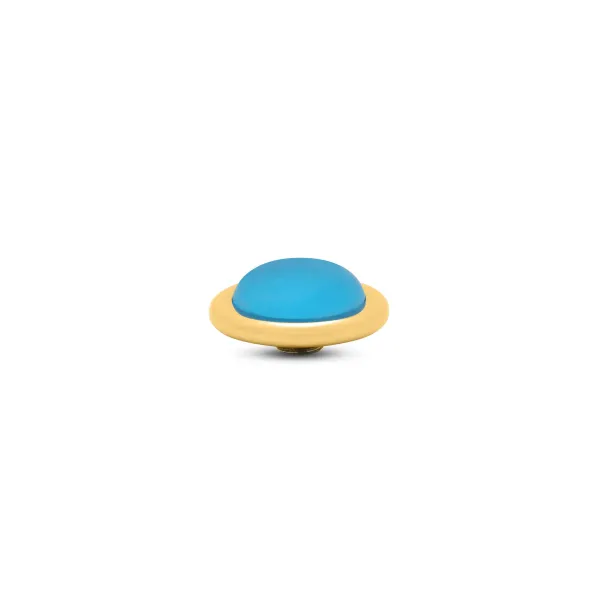 Steentjes>Melano Jewelery Melano Vivid Frosted Round Steentje