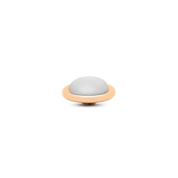 Steentjes>Melano Jewelery Melano Vivid Frosted Round Steentje