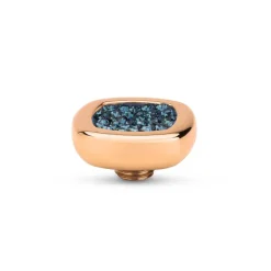 Steentjes>Melano Jewelery Melano Vivid Shiny Square Steentje