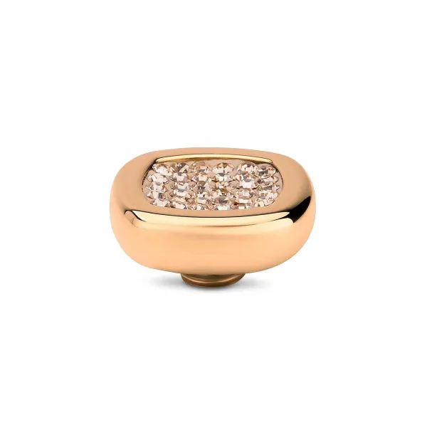 Steentjes>Melano Jewelery Melano Vivid Shiny Square Steentje